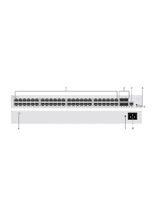 Huawei S310-48P4X 48-port Gigabit 380W PoE+ Switch 98012385 S310 – A high-performance networking solution that provides reliable power and fast connectivity for business networks, offices, and enterprise systems
