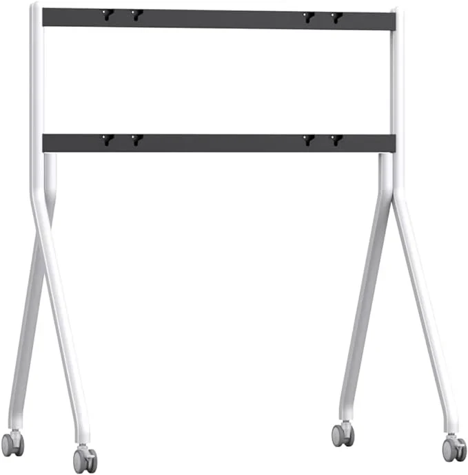 HUAWEI WB1M0IDEAHUB07 Ideahub White Rolling Stand II (65/75/86 inches) 21155908 – Mobile stand designed to securely support and move IdeaHub displays for flexible use in meetings and presentations
