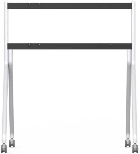 HUAWEI WB1M0IDEAHUB07 Ideahub White Rolling Stand II (65/75/86 inches) 21155908 – Mobile stand designed to securely support and move IdeaHub displays for flexible use in meetings and presentations - Image 2