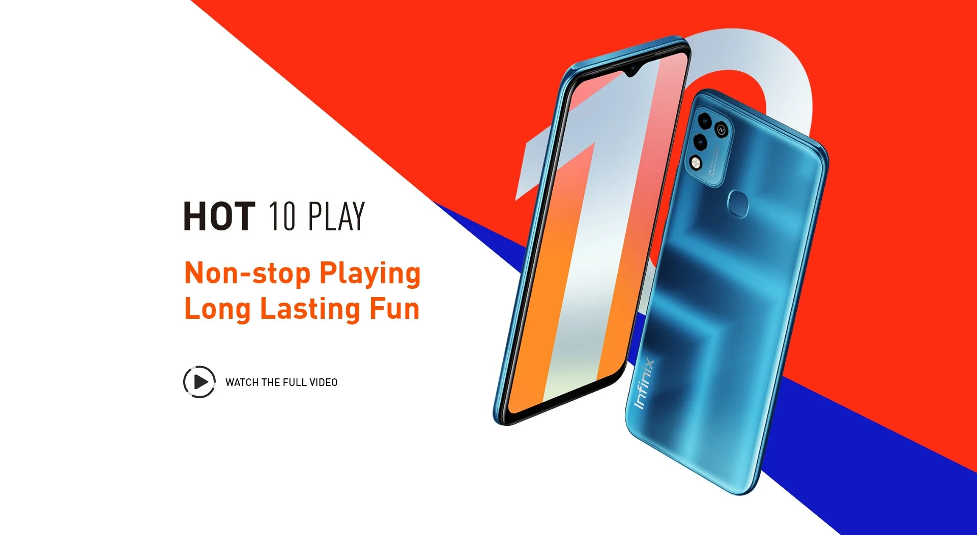 Infinix Hot 10 Play Smartphone - 4GB RAM, 64GB ROM, 13MP Camera, 6000mAH Battery, 6.82-inch Display - Image 4