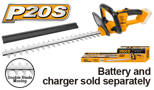 Ingco CHTLI20018 Lithium-Ion Hedge Trimmer 20V