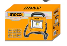 INGCO CWLI2025 Cordless Portable LED Work Lamp – 1800 Lumens, Rechargeable & Compact