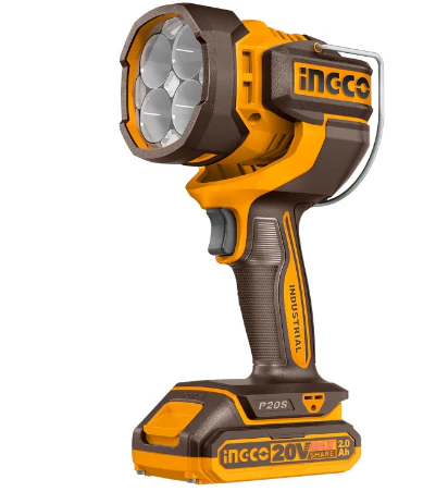 Ingco CWLI2088 Cordless LED Work Lamp – Rechargeable, Adjustable, High Brightness - Image 3