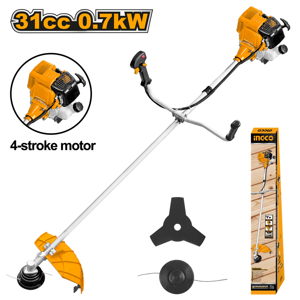 Ingco GBC53144141 Gasoline Grass Trimmer and Bush Cutter