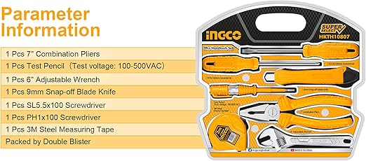 Ingco  HKTH10807  7pcs Handtools set(PROMO) - Image 2