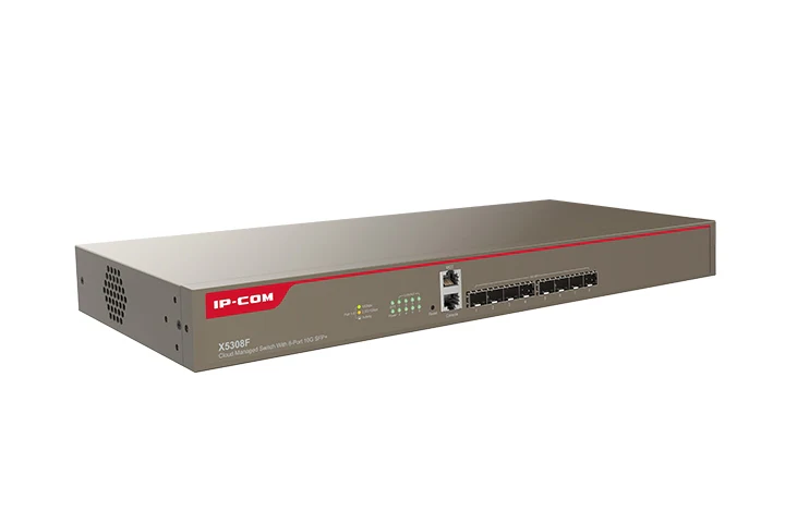 IP-COM X5308F Cloud Managed Switch With 8-Port 10G SFP+-IP - Image 3