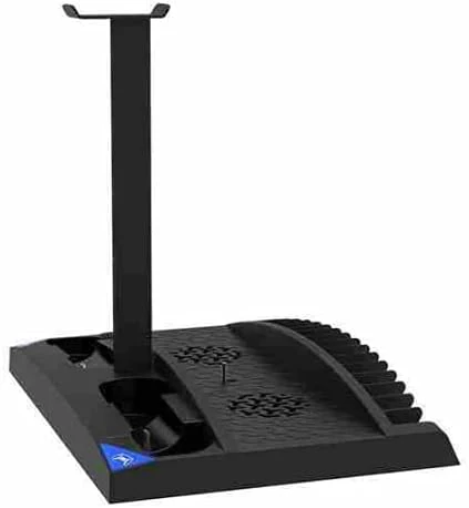 iPega 6 in 1 Vertical Stand Multifunctional Cooling Fan Charging Base For PS5 (PG-P5013) - Image 2
