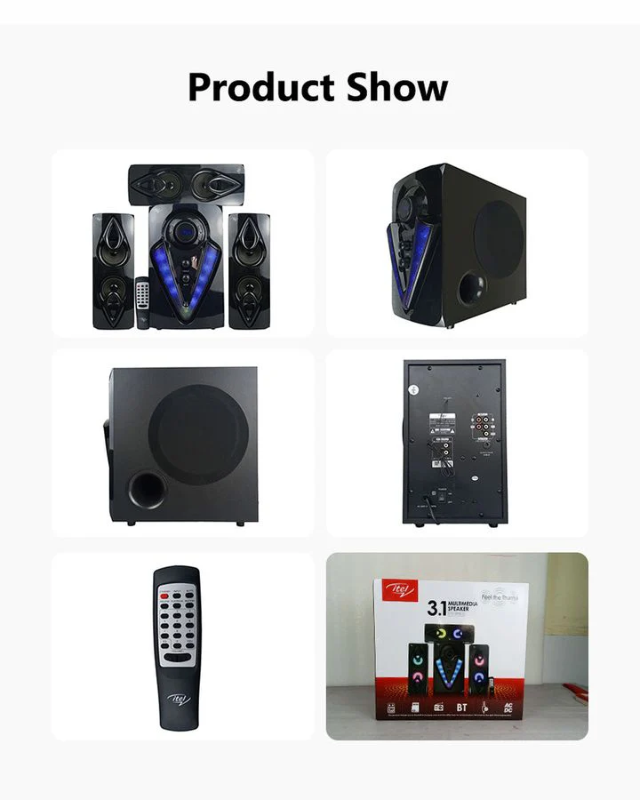 Itel 7610FSB-D 3.1CH Sub Woofer Multimedia Speaker System - Image 2
