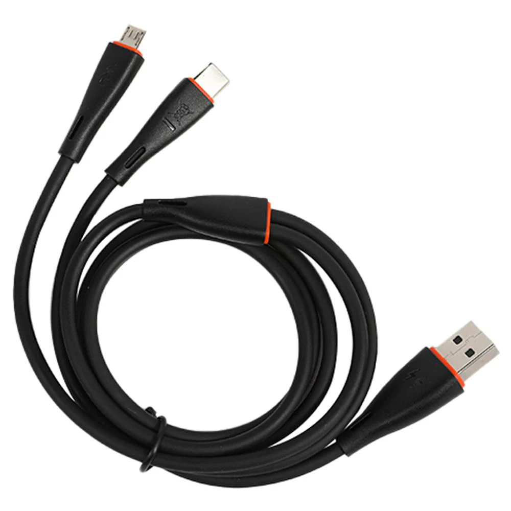 Itel Dual 1 Meter ICD-X21 Micro-USB Cable - Image 2