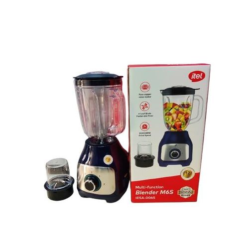 Itel IESA-006S 800W Blender with 1.8L Jug – A powerful and reliable kitchen appliance designed for fast blending, making food preparation easier and more efficient for everyday use - Image 2