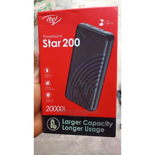 Itel STAR 200 Power Bank - 20000mAh Dual Output Fast Charging - Image 2