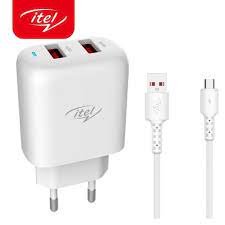 Itel UK USB Adapter ICU-41 Original Charger - Dual output, 2.4 A - Image 3