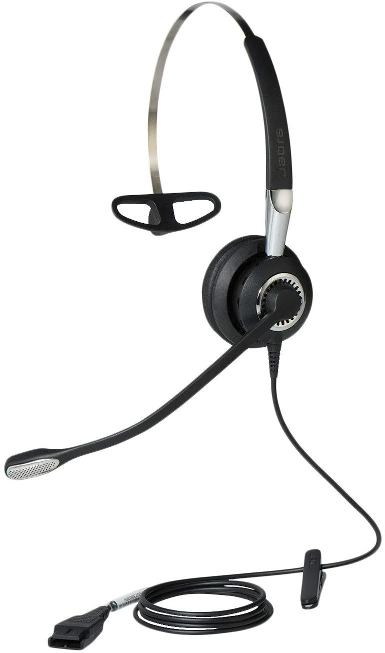 Jabra Biz 2400 II QD Mono UNC 3 in 1 Wired Headset (2406-820-204) - Image 2