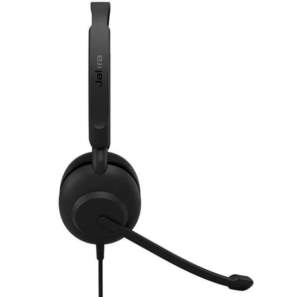 Jabra Evolve 10 USB-A Wired Stereo Headset Noise Cancelling Microphone Leatherette Ear Cushions 2699-820-109 – Professional Grade Office Headset for Calls, Customer Support, and Unified Communications - Image 2