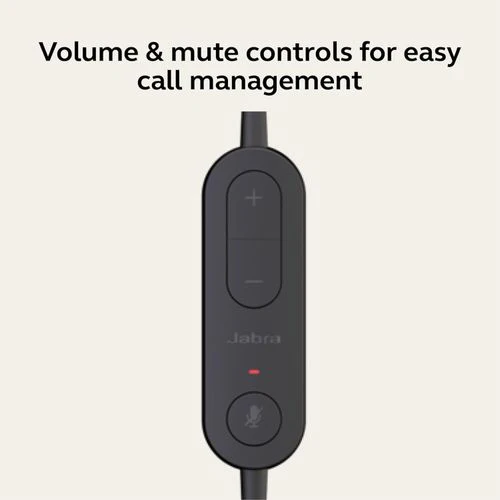 Jabra Evolve 10 USB-A Wired Stereo Headset Noise Cancelling Microphone Leatherette Ear Cushions 2699-820-109 – Professional Grade Office Headset for Calls, Customer Support, and Unified Communications - Image 7