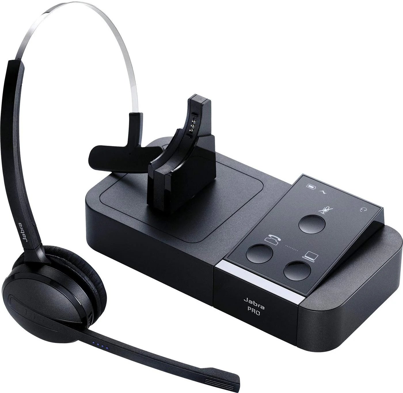 Jabra PRO 9450 Mono Midi-Boom (9450-25-507-101) - Professional Wireless Communication Headset (DECT+USB) - Image 4