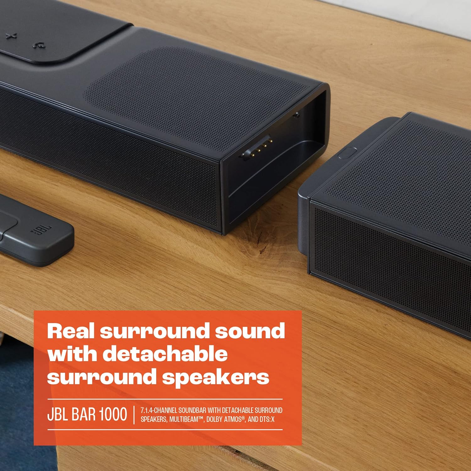 JBL Bar 1000 7.1.4-Channel Soundbar With Detachable Surround Speakers And Wireless Subwoofer - Image 4