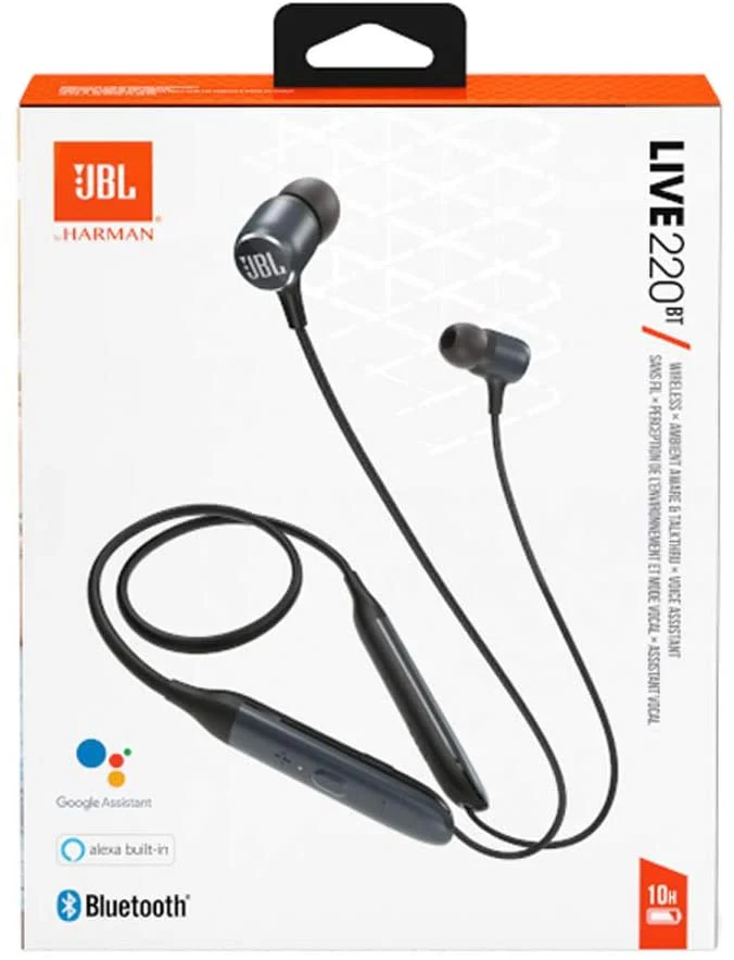 JBL LIVE 220BT Wireless Neckband In-Ear Headphones - Image 5