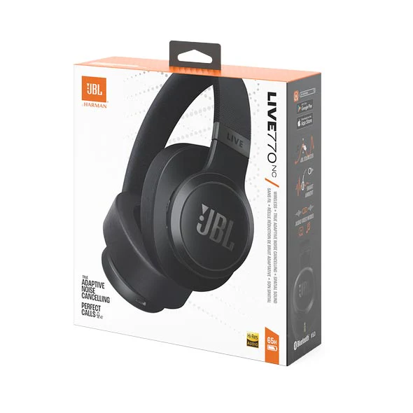 JBL Live 770NC Wireless Over-Ear Headphones - Image 2