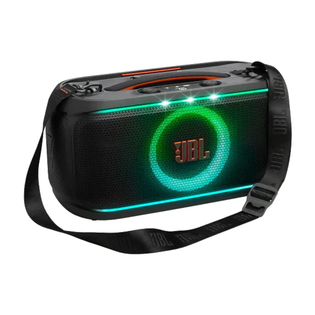JBL PartyBox On-The-Go2 Portable Party Speaker with Mic – Professional Heavy Duty Wireless Audio System for Karaoke, Outdoor, DJ, and Event Applications - Image 2