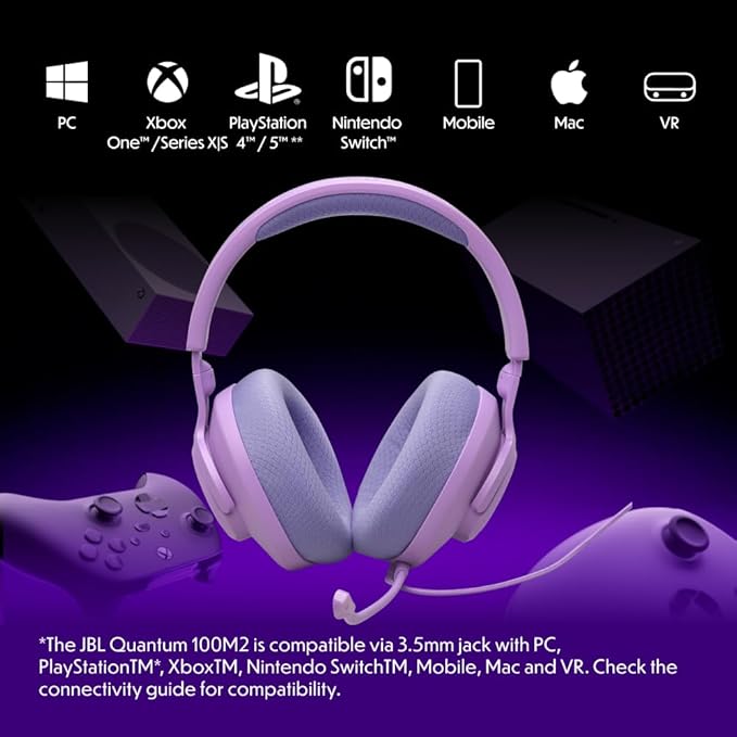 JBL Quantum 100 M2 Headphones - Image 3