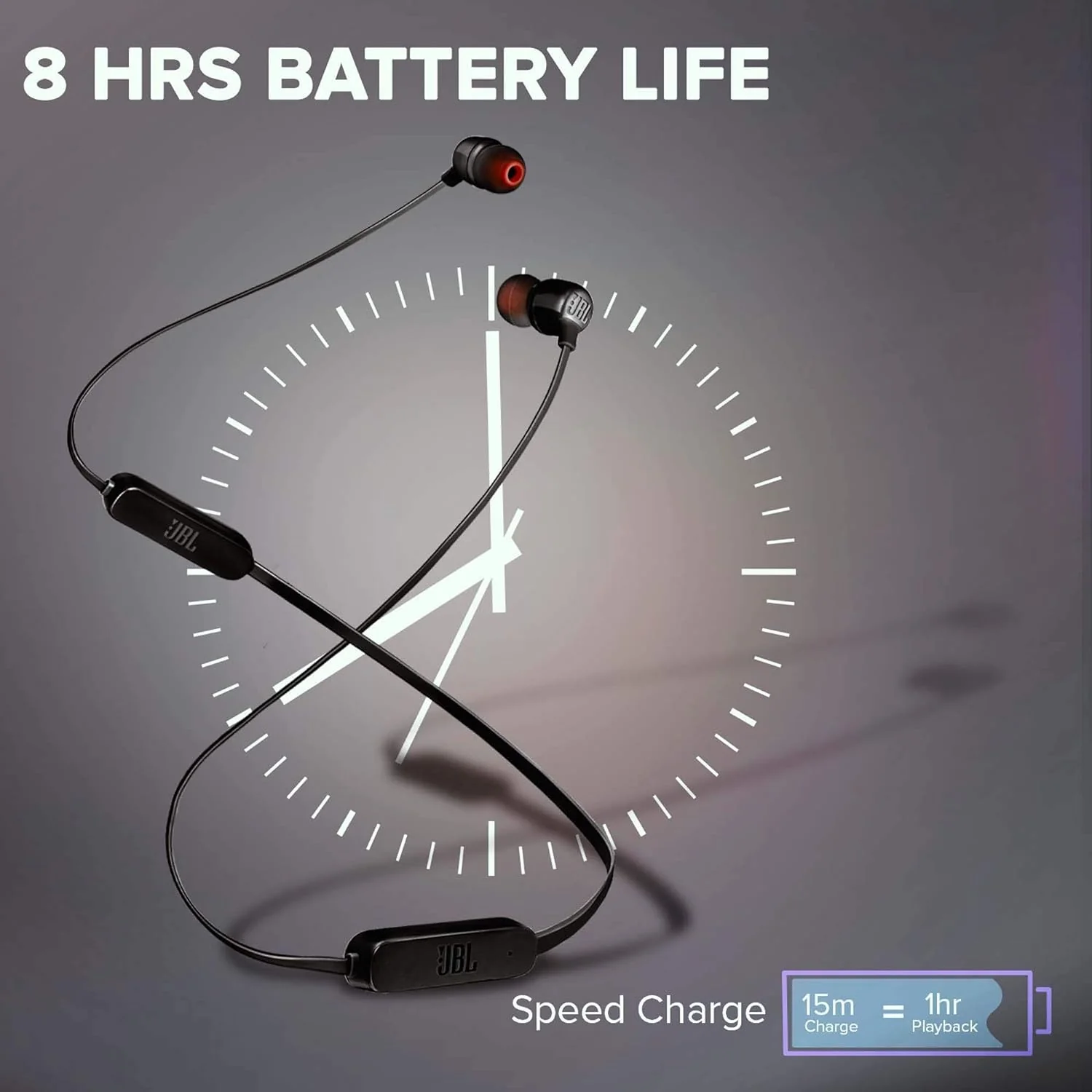 JBL Tune 165BT Wireless in Ear Neckband Earphones - Image 4