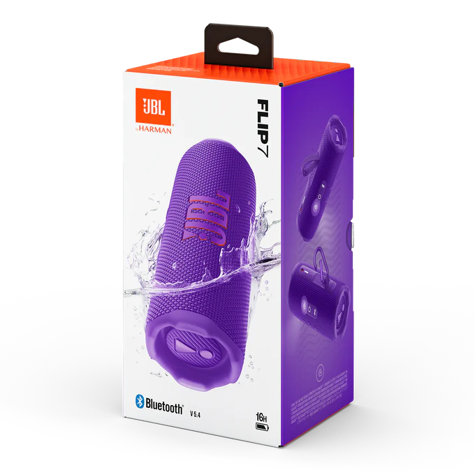 JBL Flip 7 Portable Bluetooth Speaker- Delivers powerful, clear sound in a compact design, making it perfect for portable music enjoyment anywhere - Image 6