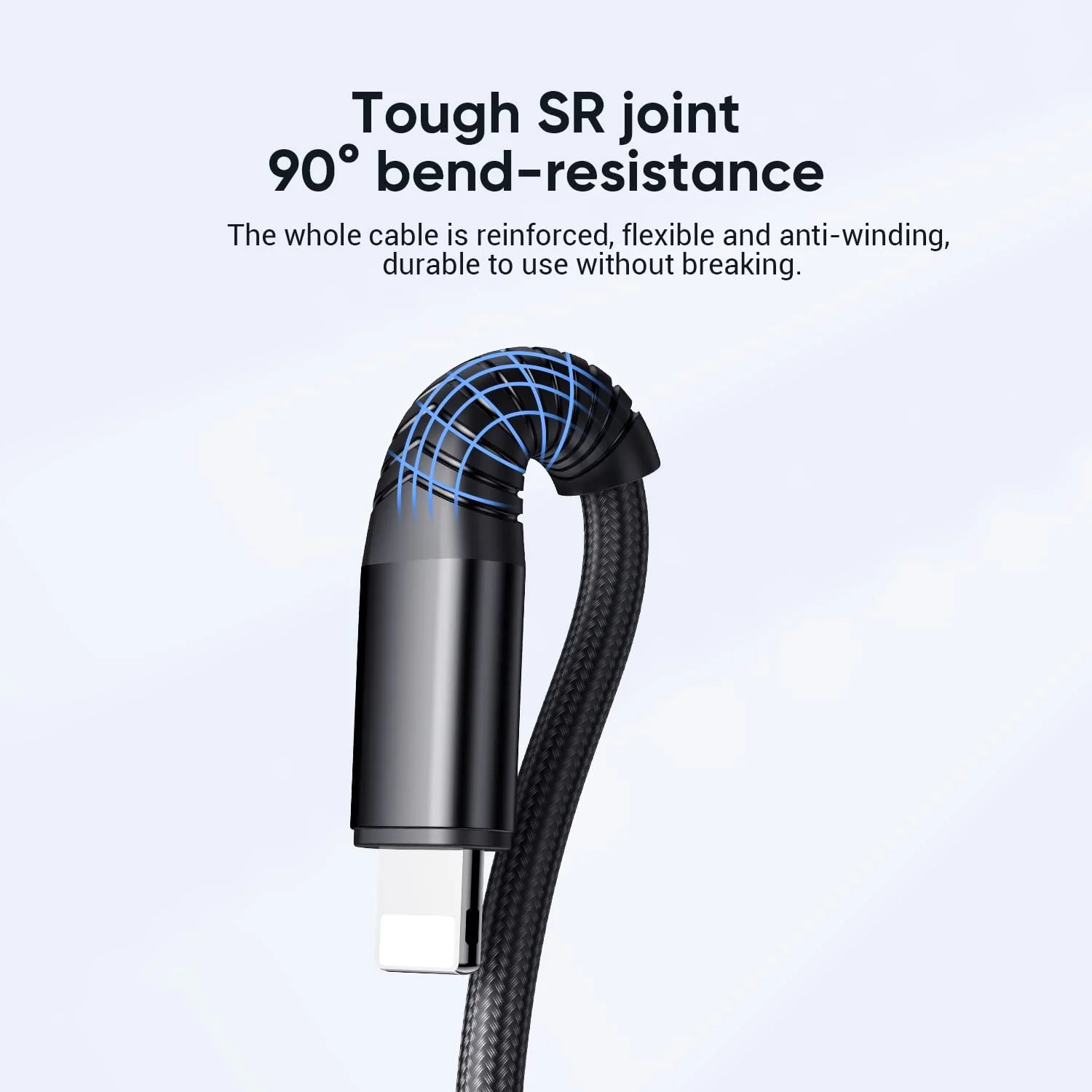 Joyroom 3 in 1 (Lightning + Type-C + Micro USB) Fast Charging and Data Cable 1.2M - S-1230G4 - Image 6