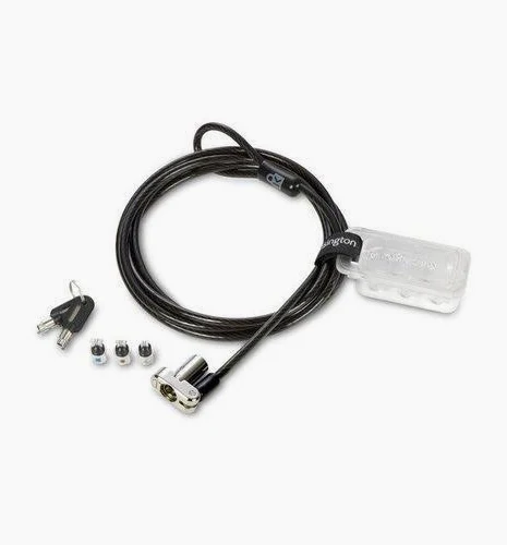 Kensington K62318WW Universal 3-in-1 Keyed Laptop Lock – Compatible with Standard, Nano & Wedge Slots, Anti-Theft Security Cable for Laptops & Notebooks