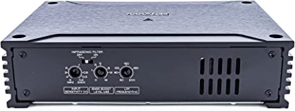 Kenwood Excelon X502-1 X Series Mono Car Subwoofer Amplifier - Class D, 1000W, Bass Boost - Image 6