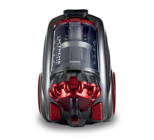 Kenwood VBP80.000RG 3.5 Liters Dry Bagless Vacuum Cleaner - Multi-cyclonic suction - Image 2