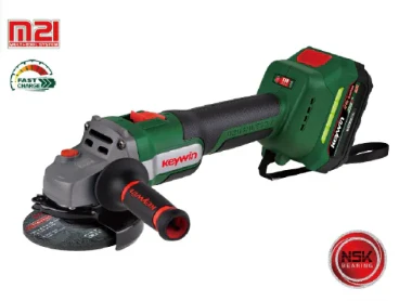 KEYWIN KW-S16801 21V Brushless Angle Grinder 115mm – Cordless Lithium-ion - Image 2