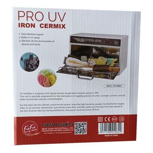Kiki New Gain F50-SM001 PRO UV Hair Iron – Cermix Ceramic Technology for Smooth, Frizz-Free Styling - Image 2
