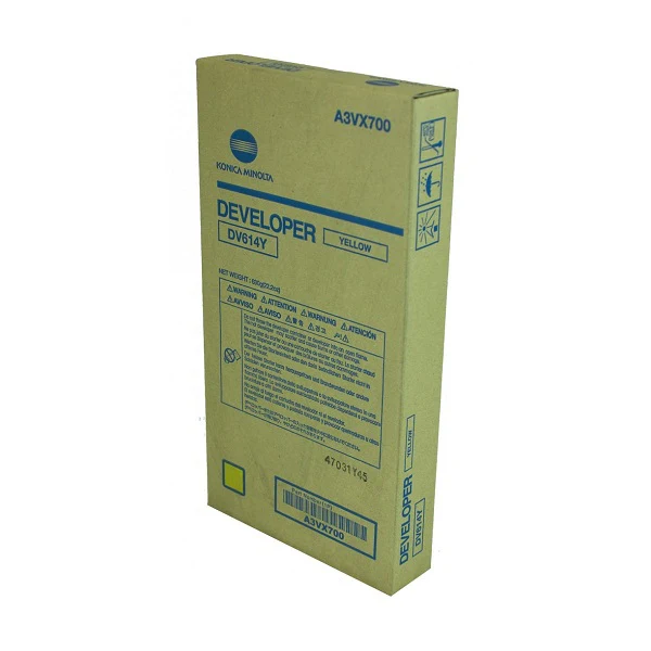 Konica Minolta DV614Y Yellow Developer for Bizhub Press C1060 C1060L C1070 - Image 2