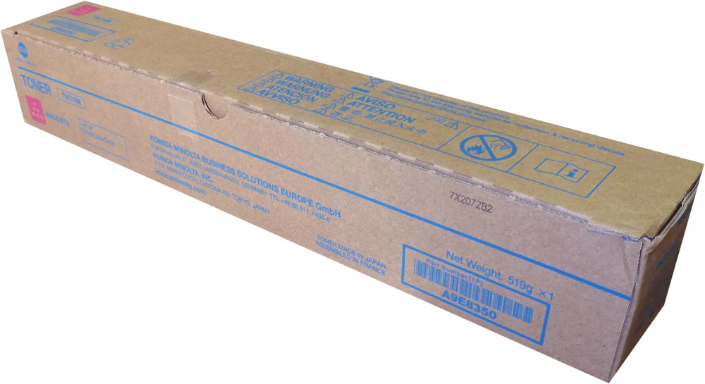 Konica Minolta Original TN514M Magenta Toner Cartridge (A9E8350) - Image 2