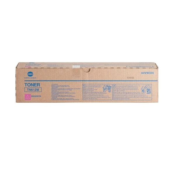 Konica Minolta TN612Y Yellow Toner Cartridge (A0VW250) - Image 2