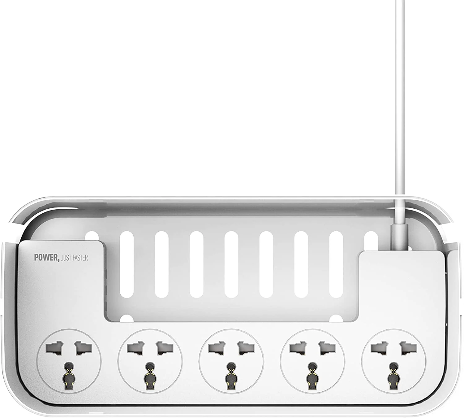 LDNIO Smart Management Power Extension Box With 5 Socket Ports and 3 USB fast charging Ports, 2M - SC5309 - Image 3