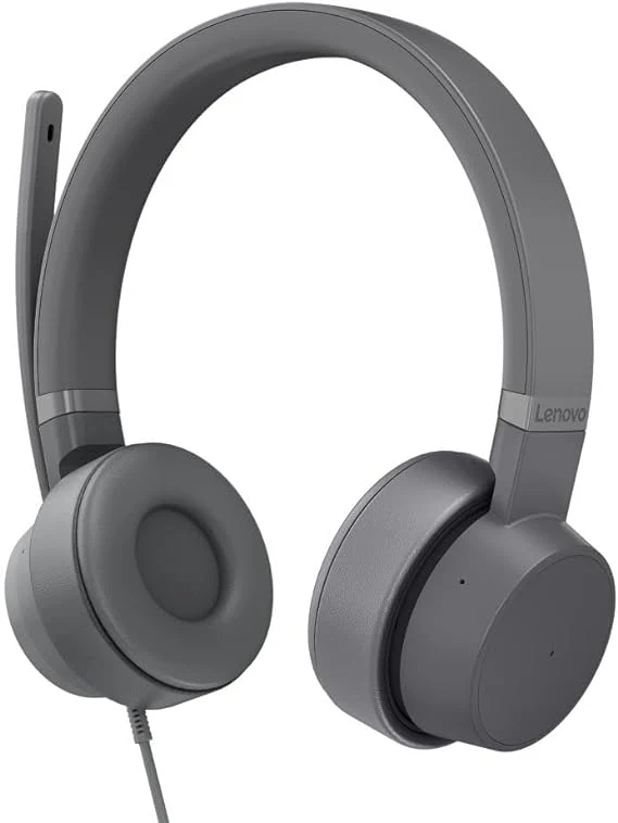 Lenovo Go Wired  Active Noise Canceling Headset (Thunder Black) - 4XD1C99223 - Image 3