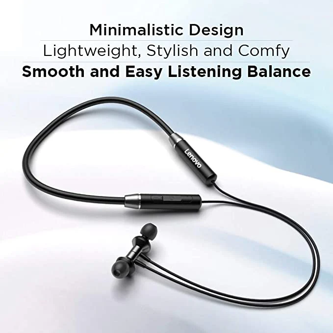 Lenovo HE05 Bluetooth Neckband Headset - Image 3