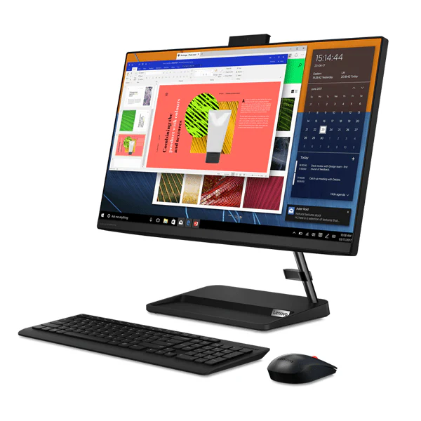 Lenovo IdeaCentre AIO 3 24ITL6 All-in-One PC (F0G000AEUE) - Intel Core i7, 11th Gen(1165G7), 1TB Hard Disk, 8GB RAM, 23"Inch FHD Display, 1-Year Warranty