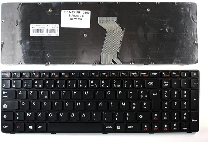 Lenovo Ideapad G500AM-ISE Laptop Replacement Keyboard (Also works With Lenovo Ideapad G500, G505, G505A, G510, G700, G710, G700A, G500AM, G700AT, G500AM-ITH)