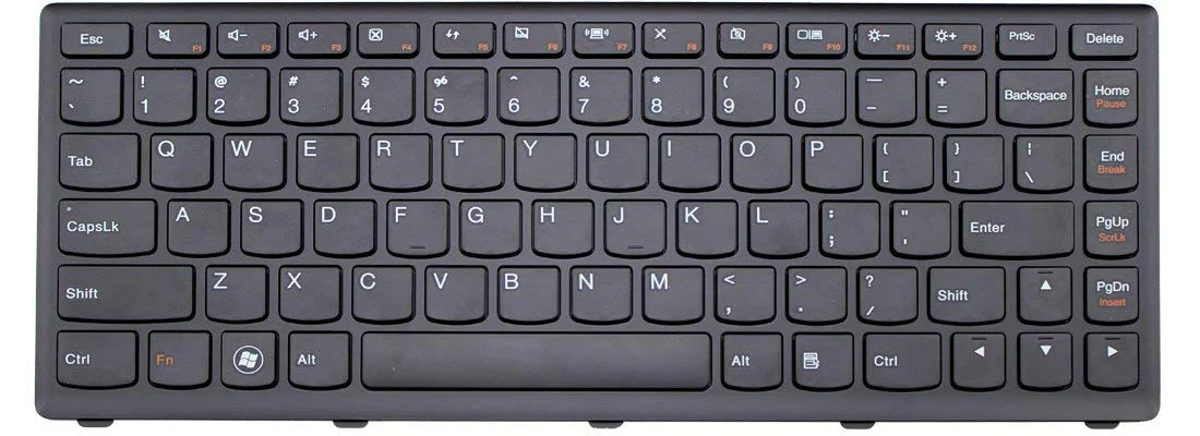 Lenovo Ideapad S400T Laptop Replacement Keyboard (Also Works With Lenovo Ideapad S300, S305, S400, S405, S410) - Image 2
