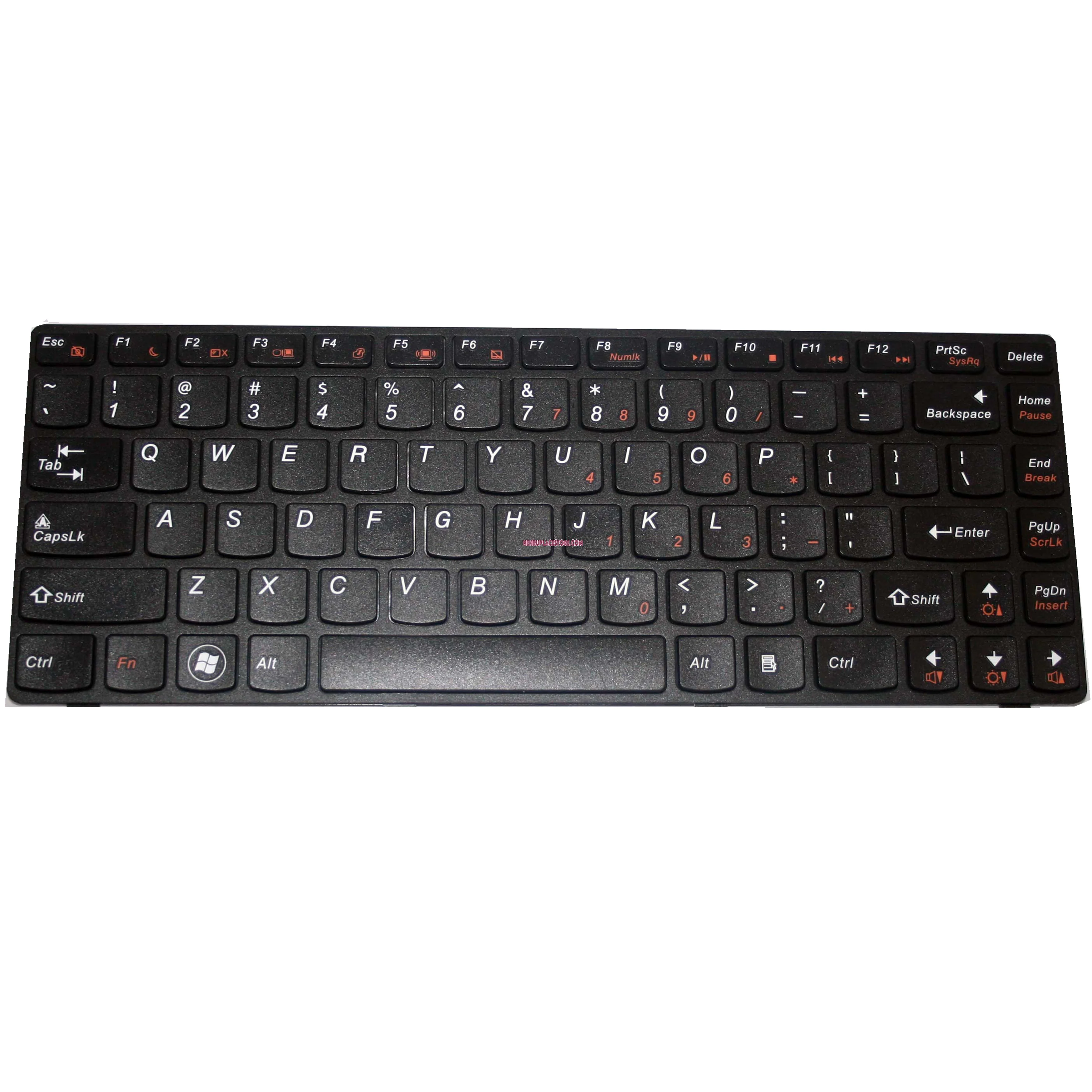 Lenovo Ideapad Z465 Laptop Replacement Keyboard