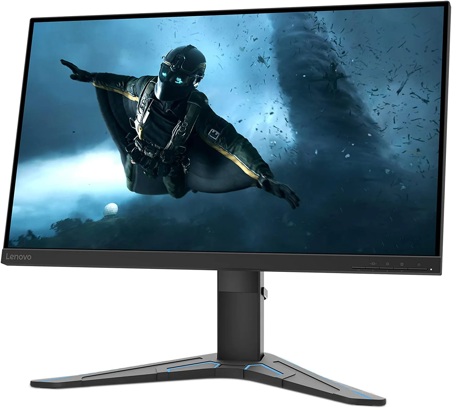 LENOVO G27qe-20 27" QHD Gaming Monitor (66E1GAR1UK) - 2560x1440, 16:9, 100 Hz, Tilt, Height Adjust Stand, Connectivity : 1 HDMI 2.0, 1 DP 1.2 - Image 2
