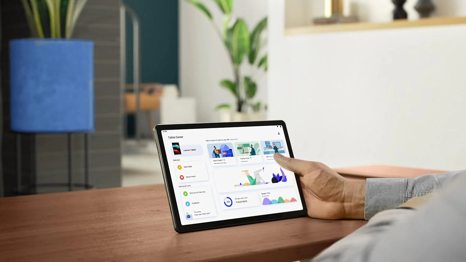 Lenovo Tab M10+ (Plus) - Gen 3, 4GB RAM, 64GB Storage, Front & Rear 8MP Camera, Android 12 or Later, Long Battery Life, 10" FHD Tablet - Image 7