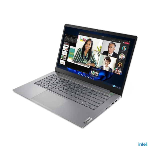 Lenovo ThinkBook 14 G4 Laptop- Core i5-1235U, 8GB Ram, 512GB SSD, 14-inch FHD, Windows 11 Home ,Mineral Grey, Fingerprint Reader (21DH004GUE) - Image 2