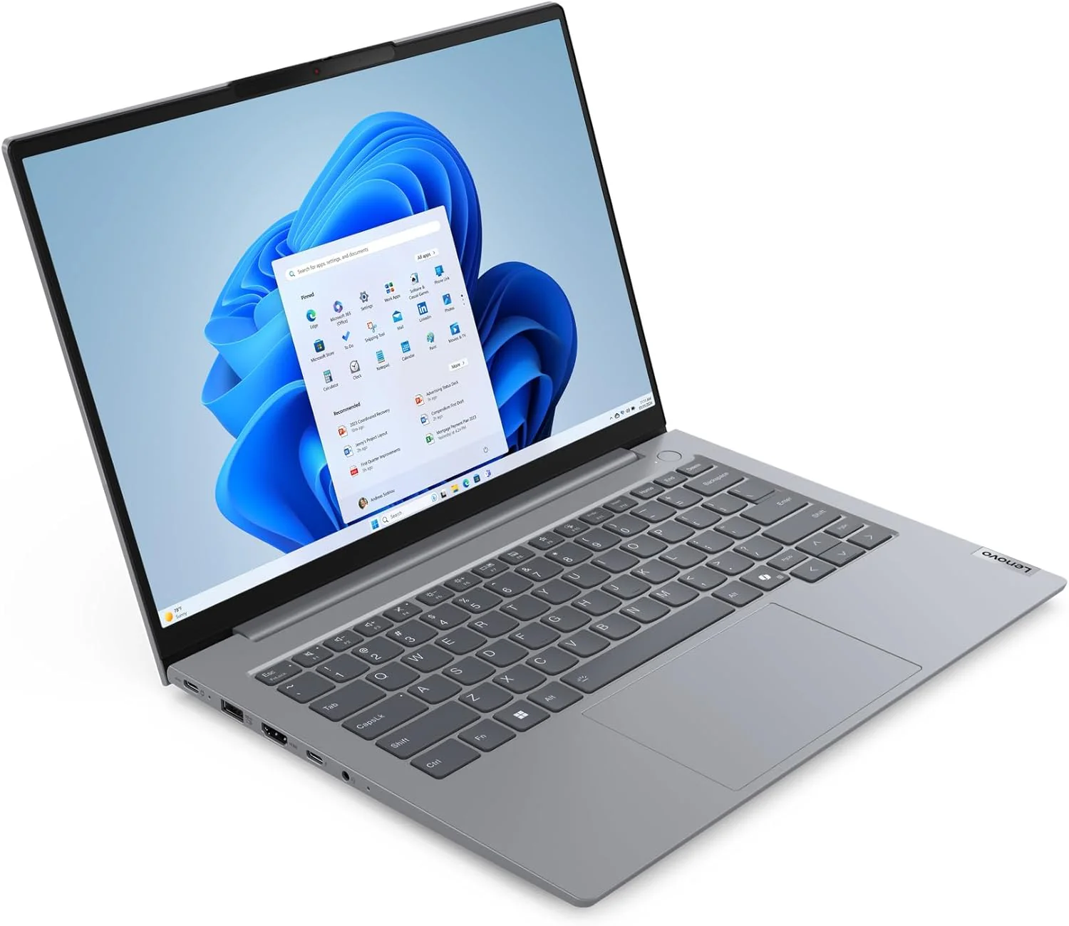 Lenovo Thinkbook 14 G7 IML, Laptop  Intel® Core™ Ultra 5-125U,  12th Gen 8 GB DDR5-5600, 512 GB SSD (21MR001RUE) - Image 2