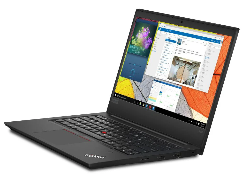 Lenovo ThinkPad E490 Notebook Laptop (20N8000JUE)- Intel Core i7-8565U Processor, 8th Gen, 8GB RAM, 1TB Hard Disk, AMD RX550 2GB Graphics, 14.0 Inch Display.