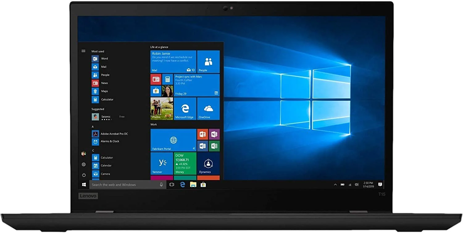 Lenovo ThinkPad T15 I7-10510U 1.8G 15.6IN NT 8GB 256GB - Image 3