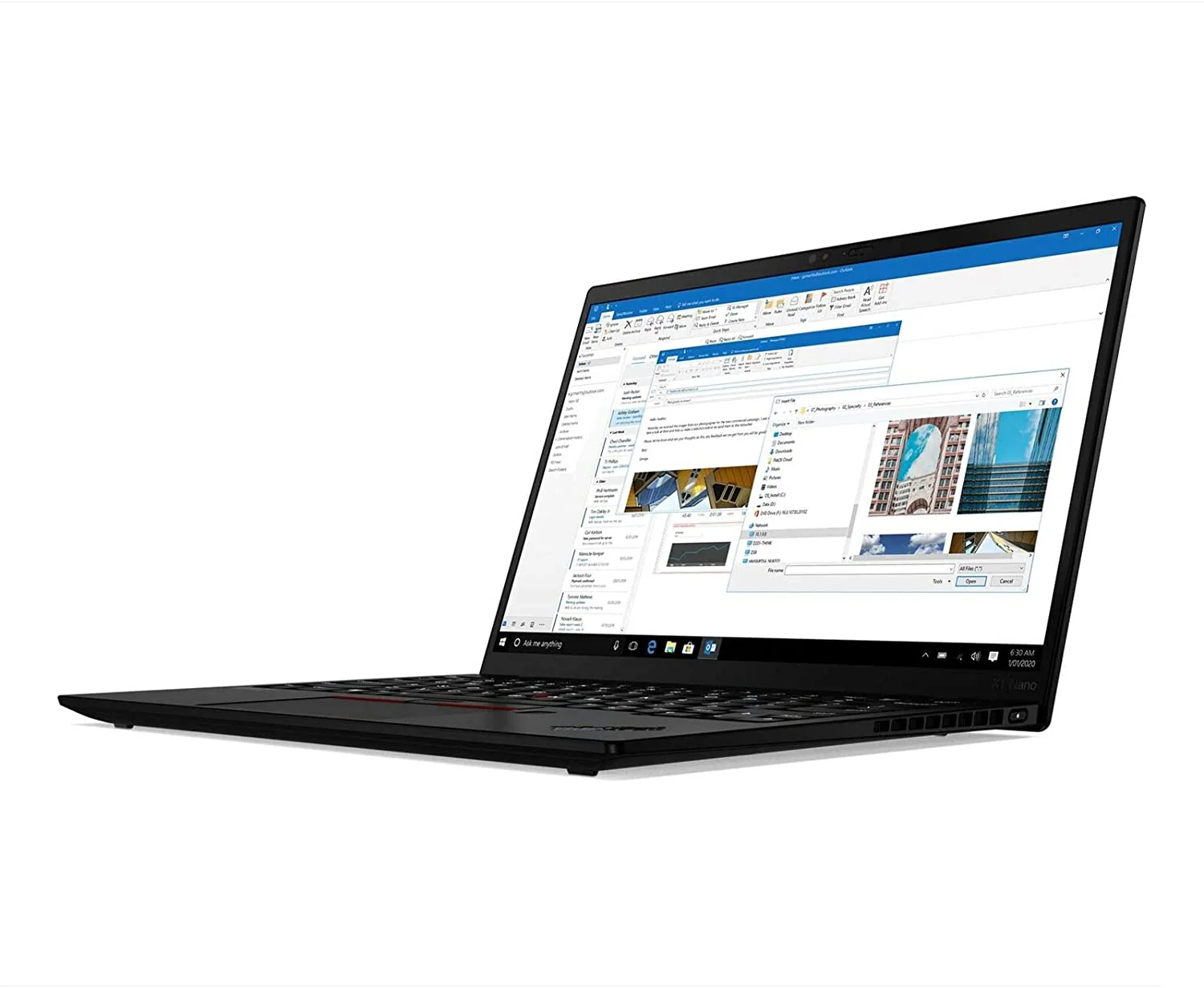 Lenovo Thinkpad X1 Nano, i7-1160G7,16GB LP DDR4, 512GB SSD, 13", Win 10 Pro (20UN0050UE)